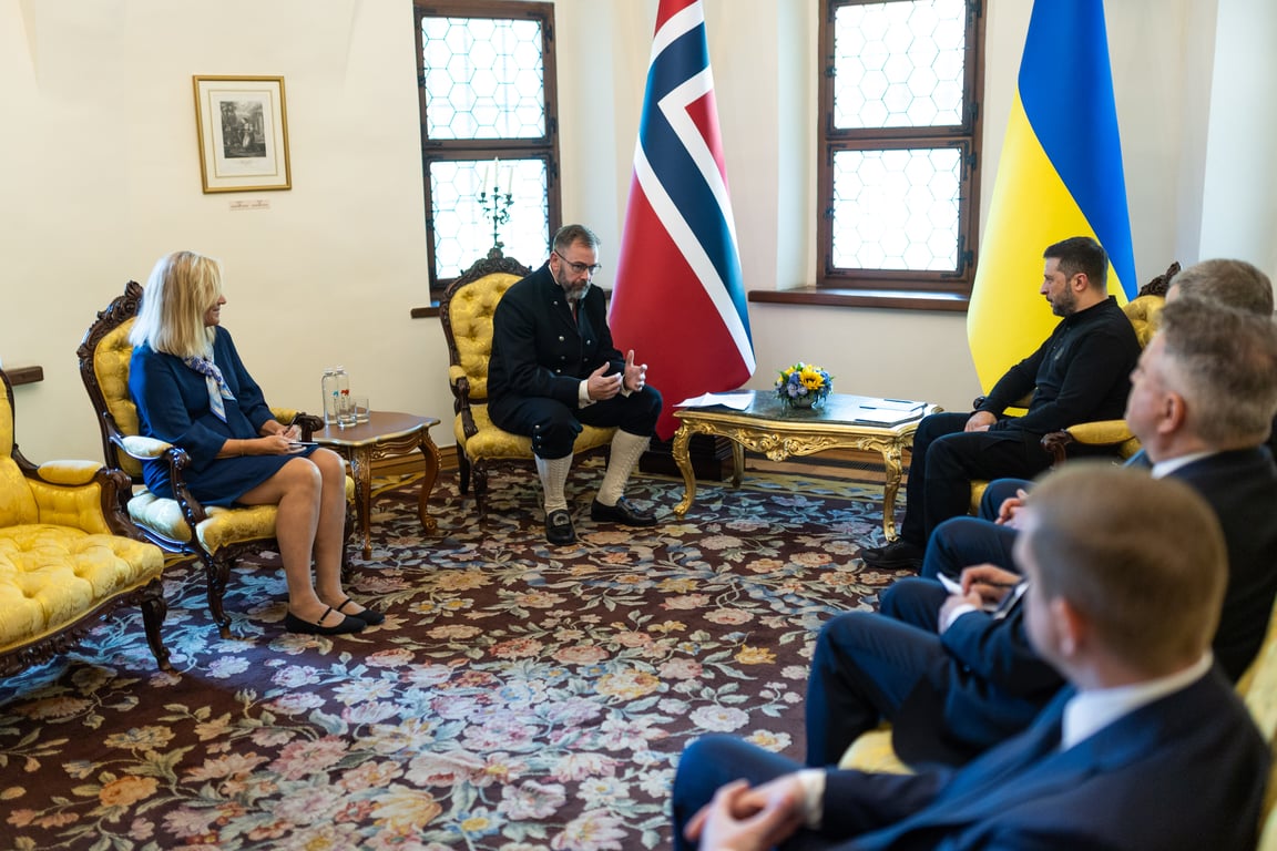 Зеленський зустрівся з послом Норвегії