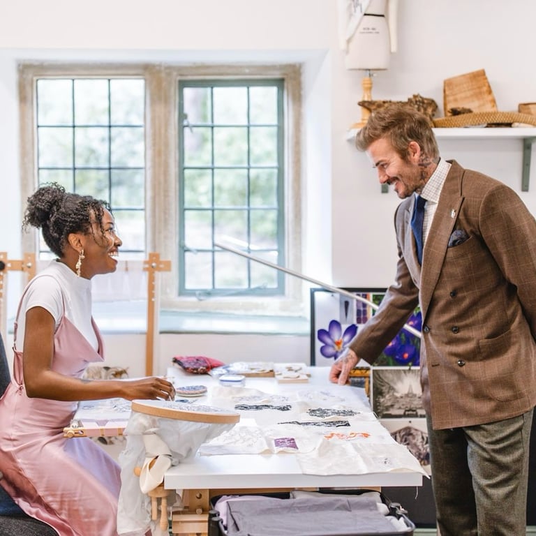 Футболист Дэвид Бекхэм стал послом Королевского благотворительного фонда. Фото: instagram.com/davidbeckham/