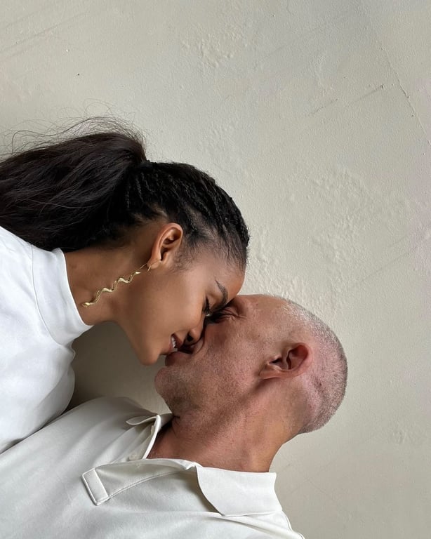 Венсан Кассель с любимой