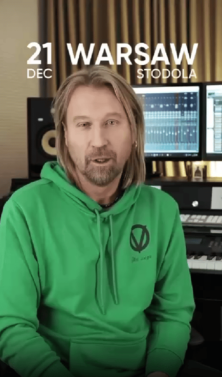 Олег Винник запросив на свій концерт у Польщі