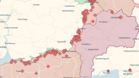 Актуальные онлайн-карты боевых действий в Украине: состояние фронта на 27 июля - 285x160