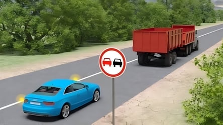 Хитрий тест з ПДР — чи дозволений обгін - 285x160