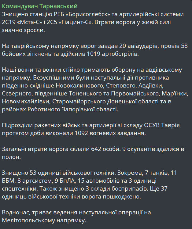 Повідомлення Тарнавського