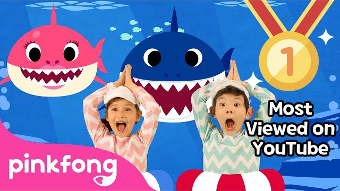 Baby Shark: відео набрало на YouTube 10 мільярдів переглядів