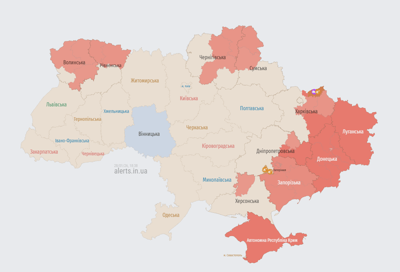 Вибухи у Луцьку 28 січня
