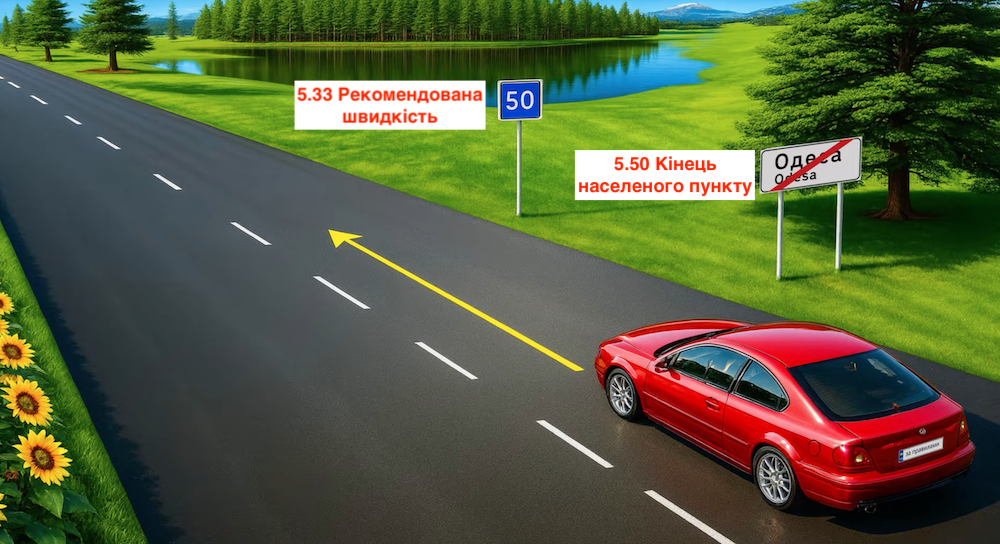 Тест з ПДР: яка дозволена швидкість?