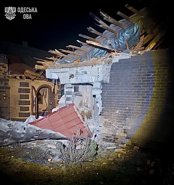 Удар по Одещині в ніч на 21 червня
