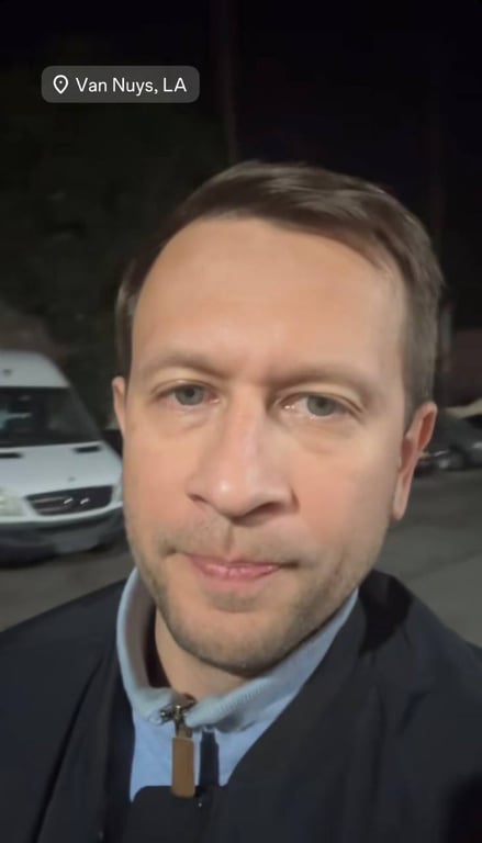 Дмитро Ступка розповів про пожежу в Каліфорнії