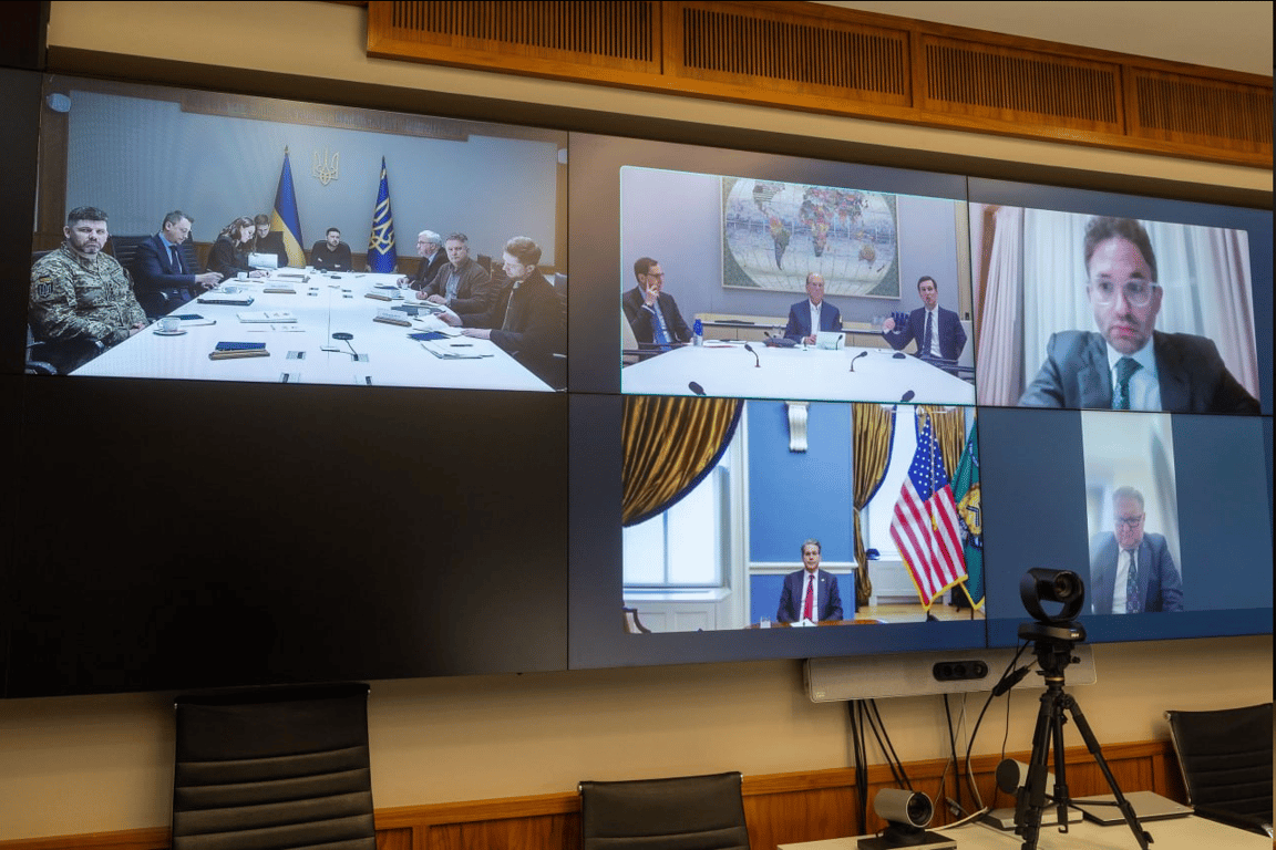 Зеленський провів першу зустріч групи з відбудови України з США - фото 2