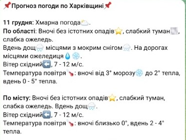 Ненастье среди зимы — в Харькове предупреждают о шторме завтра - фото 2