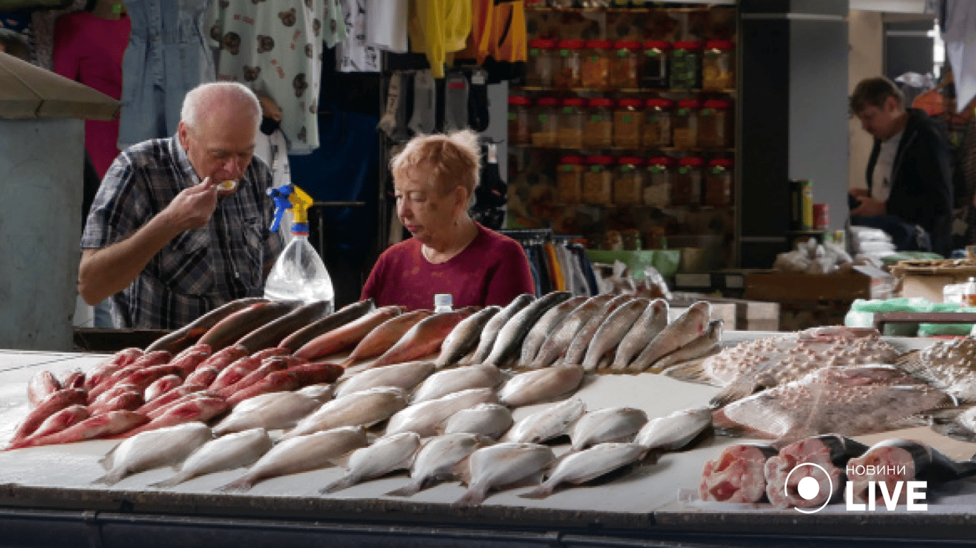 В Одессе запретили продажу рыбы и морепродуктов