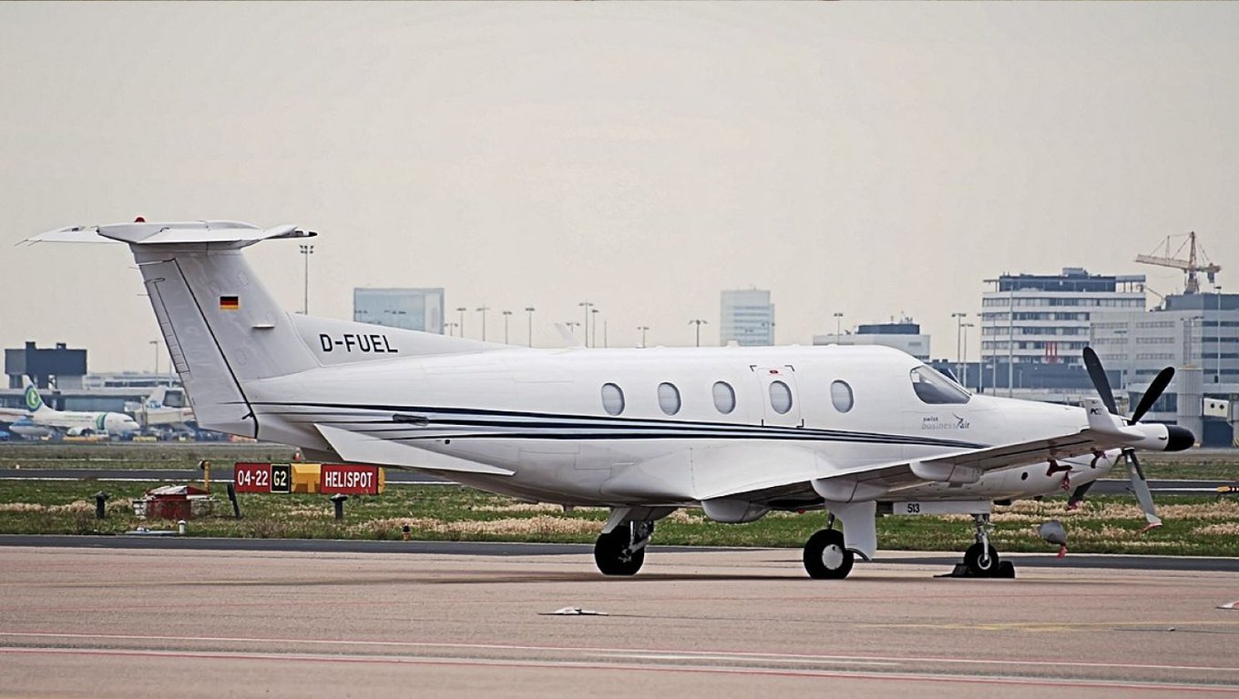 Самолет Лизы Мюллер