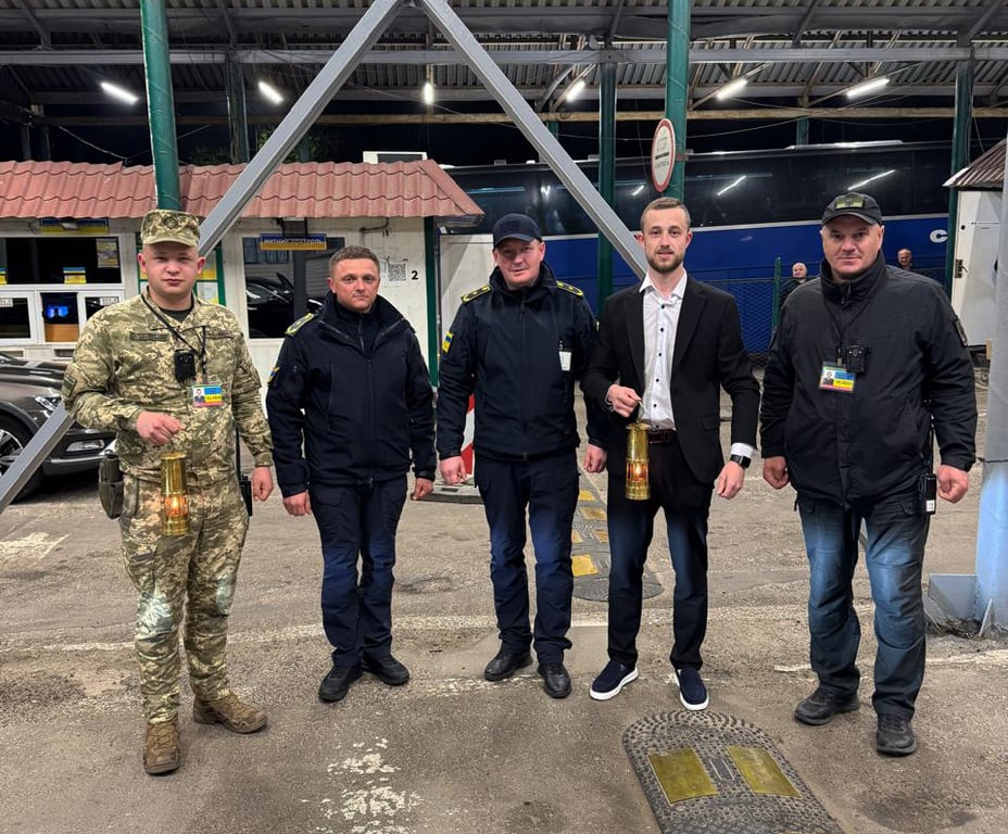 Благодатний вогонь в Україні