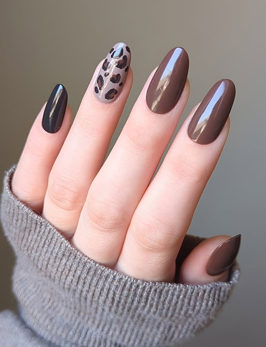 10 cozy brown manicure ideas perfect for fall