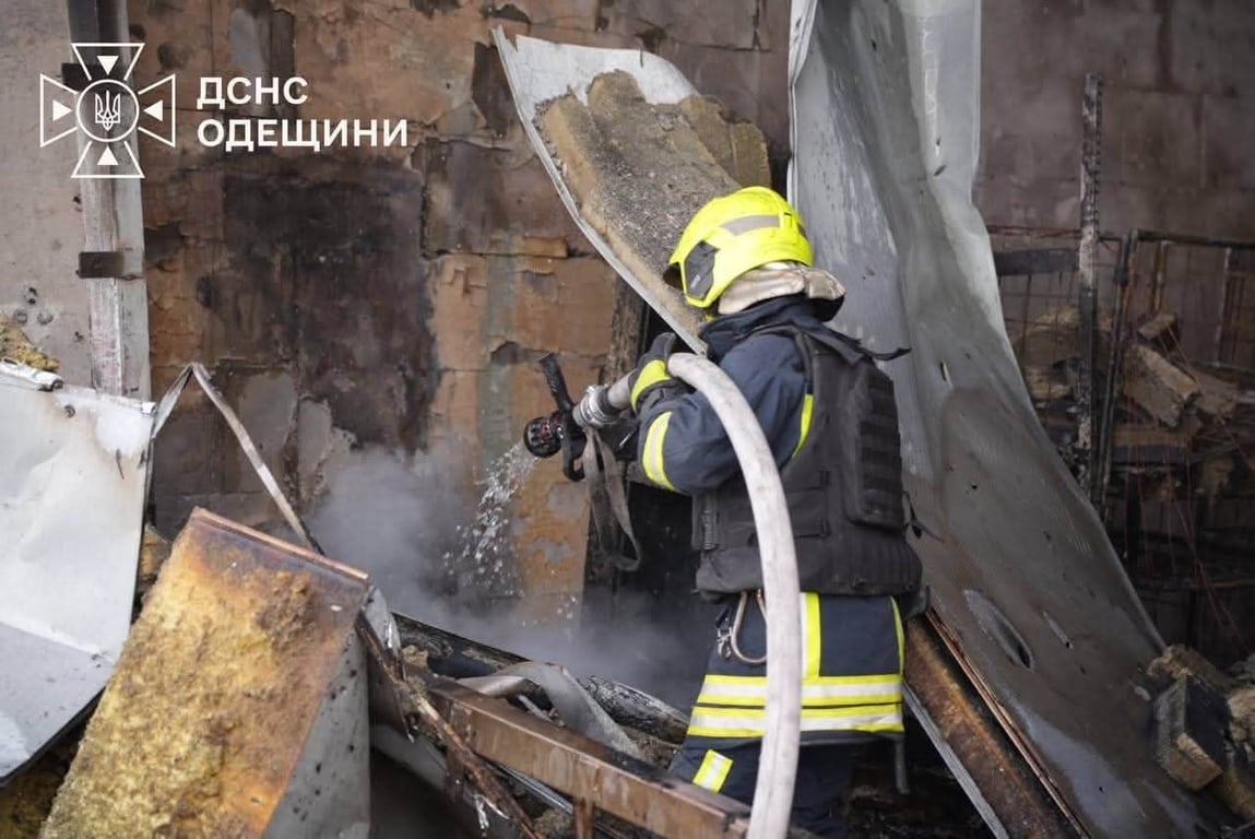 Обстріл Одещини вдень 25 вересня