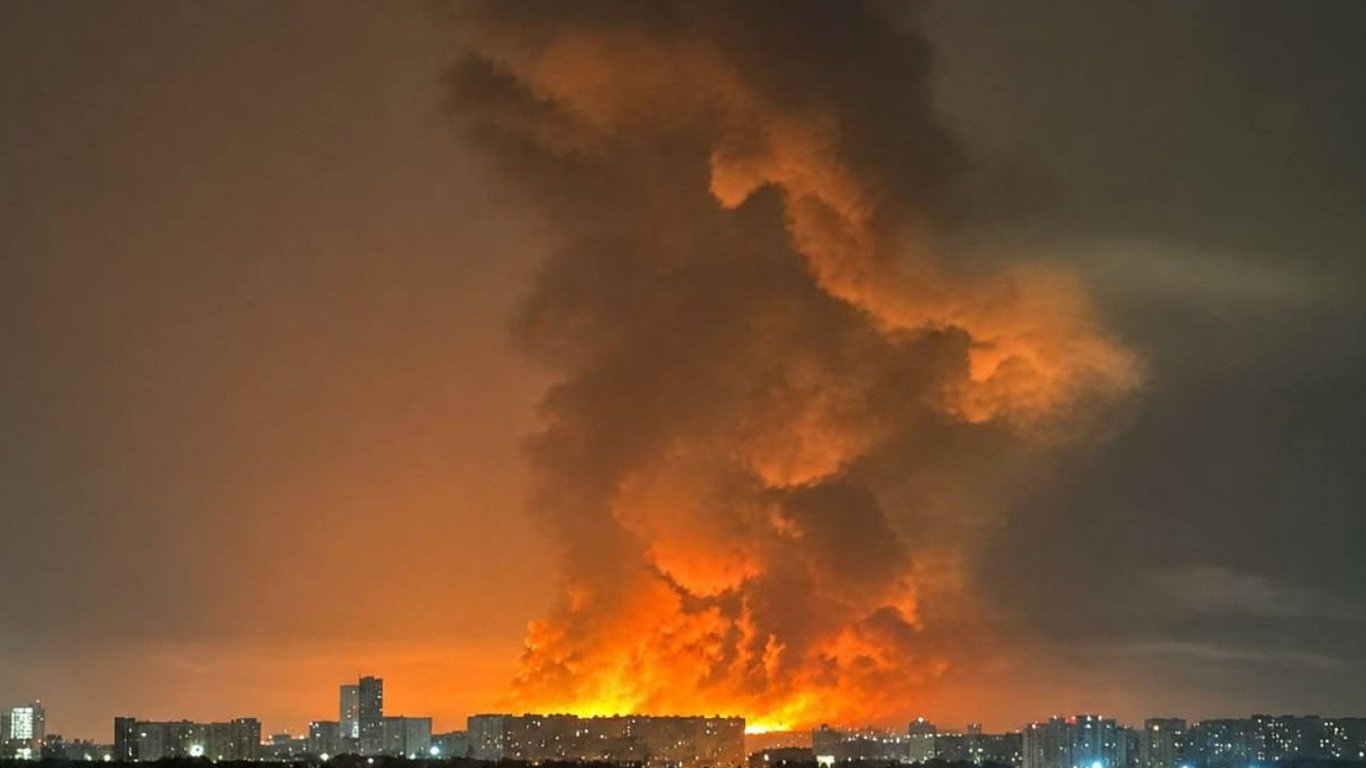 Обстріл Києва: понад 30 ракет за 20 хвилин
