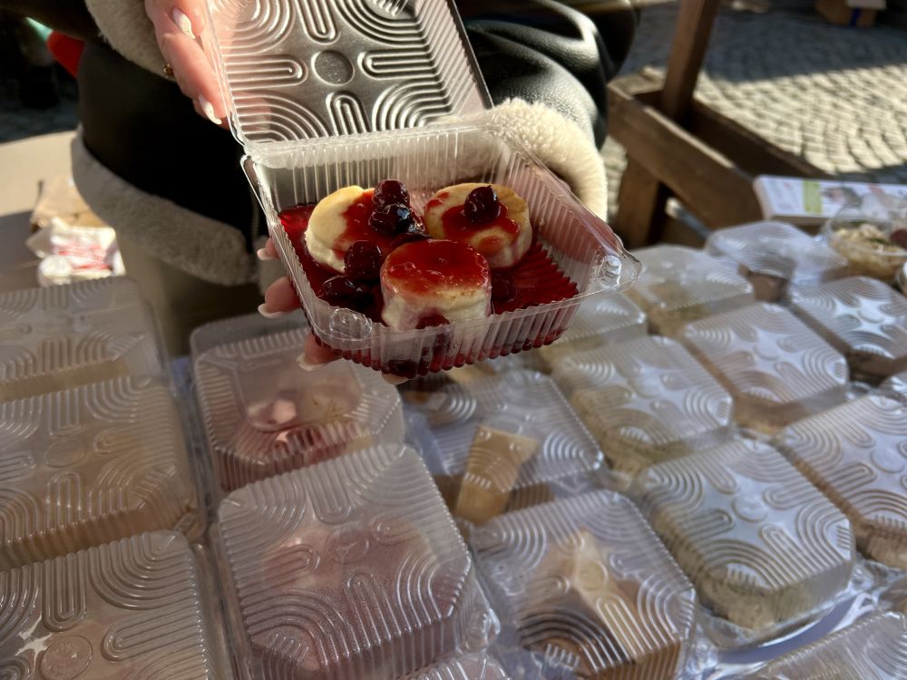 Десерт представили на Ярмарку ветеранських бізнесів