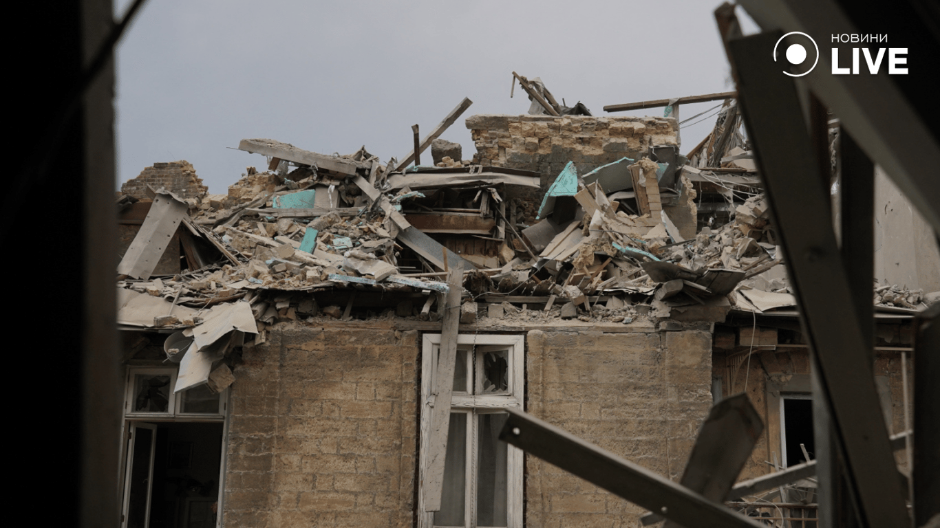 Зруйнована будівля, Одеса.