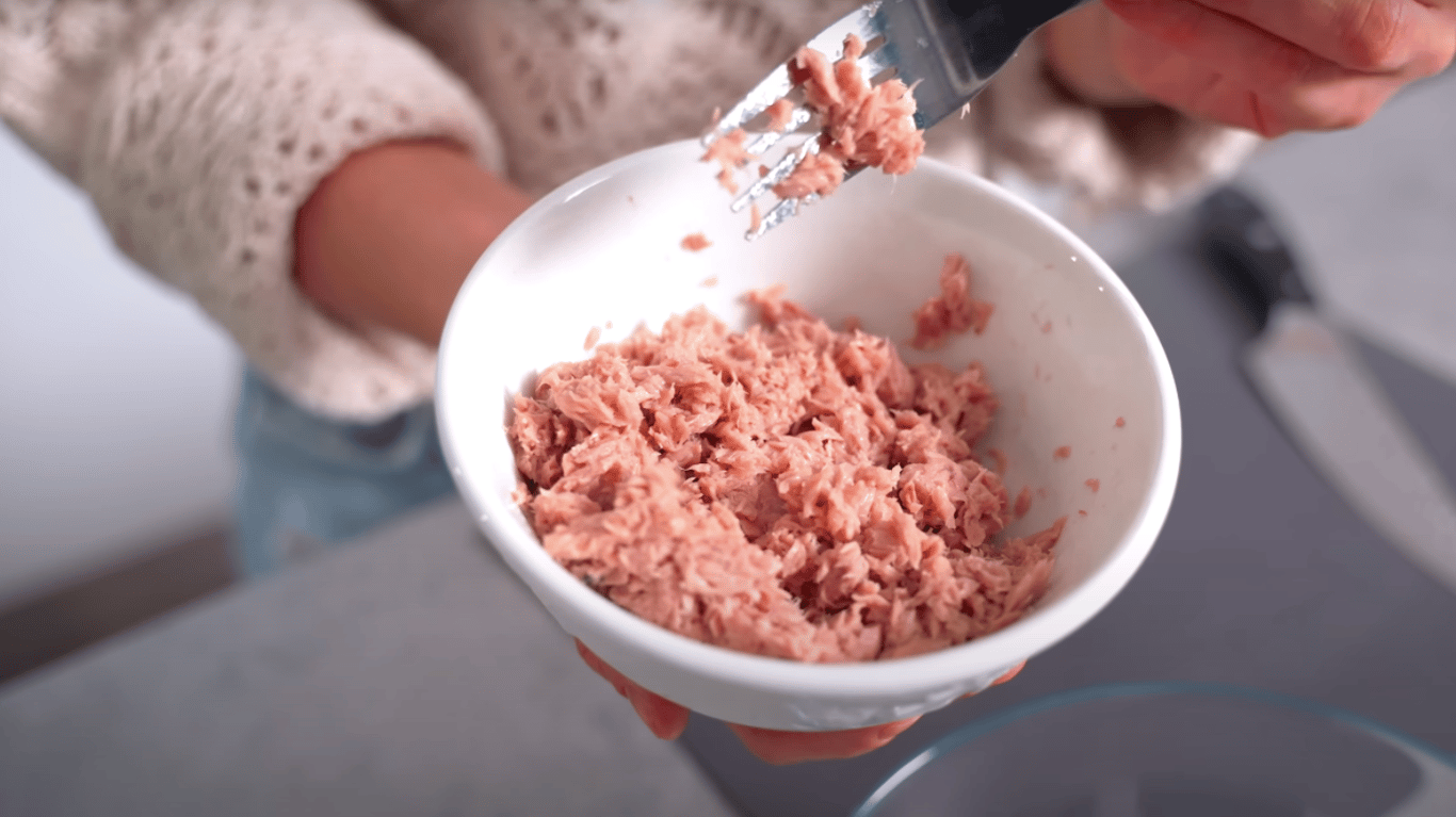 намазка з консервованого тунця та сиру