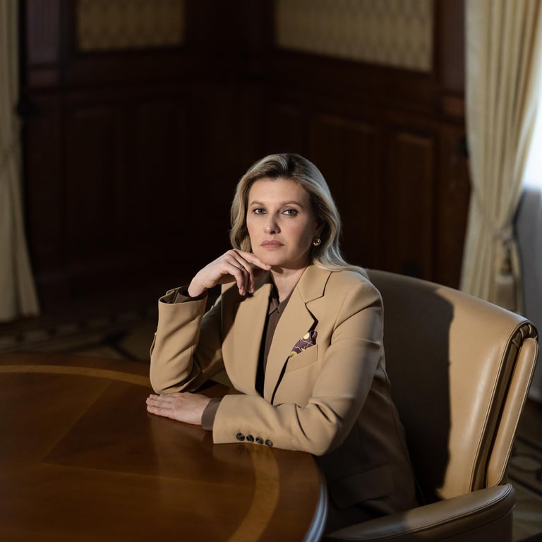 Олена Зеленська у нідерландському журналі