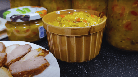 Соус з огірків "Реліш" на зиму — всі в захваті від його смаку - 285x160