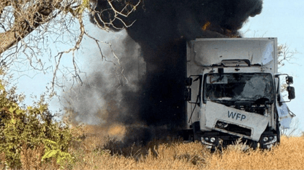 Россияне ударили по машинам ООН на Херсонщине — детали - 290x166