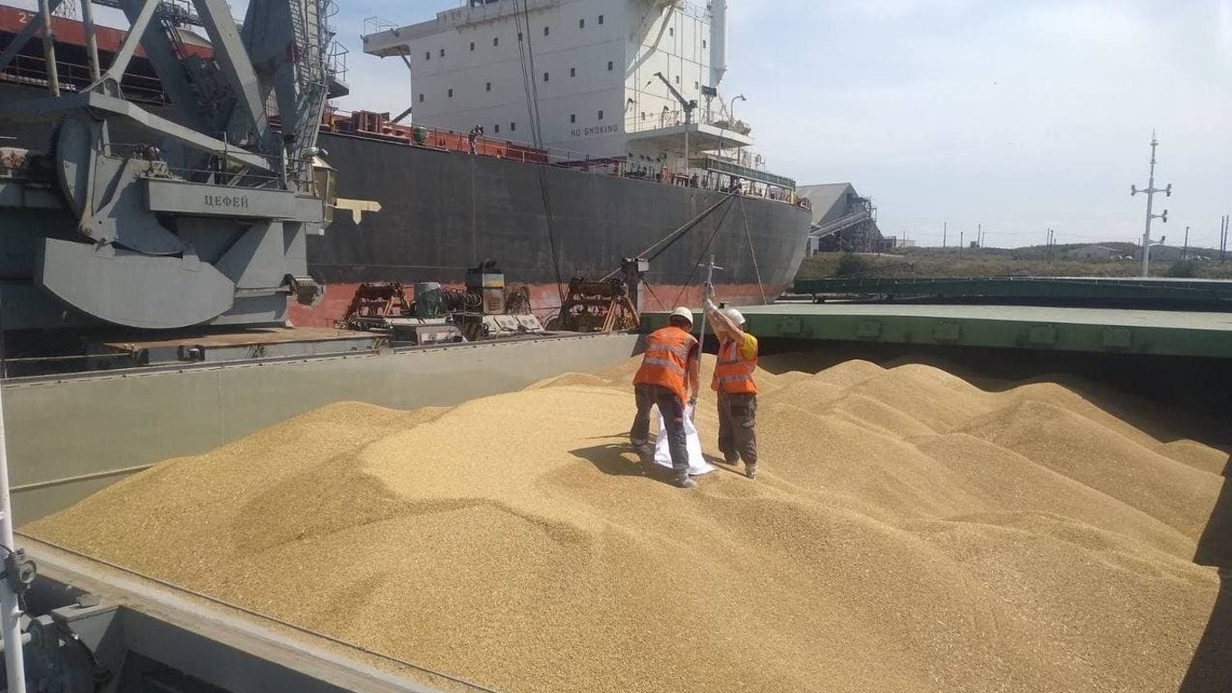 "Зернова ініціатива": експорт з портів Великої Одеси скоротився на 26%