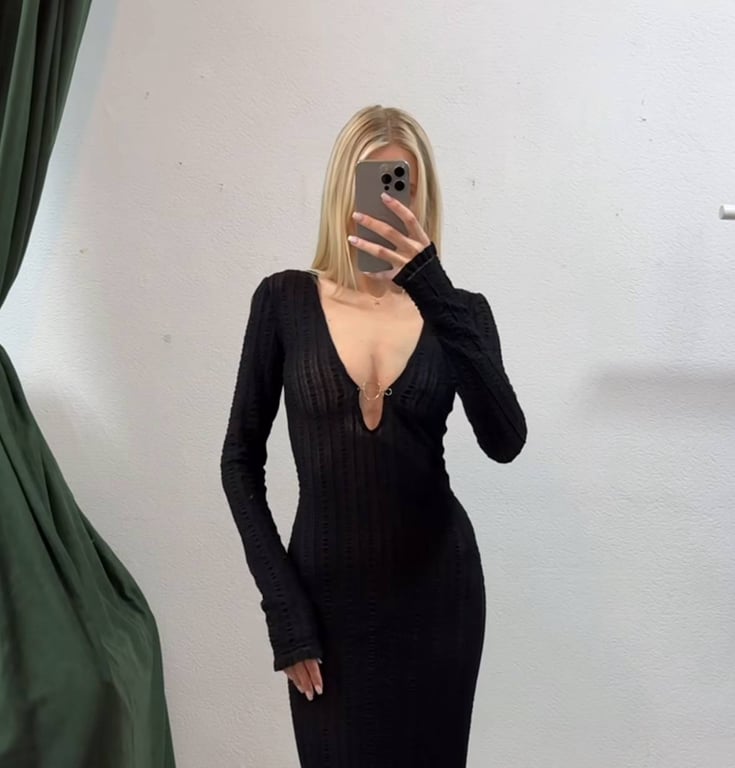 Чорна сукня завжди була еталоном жіночої краси