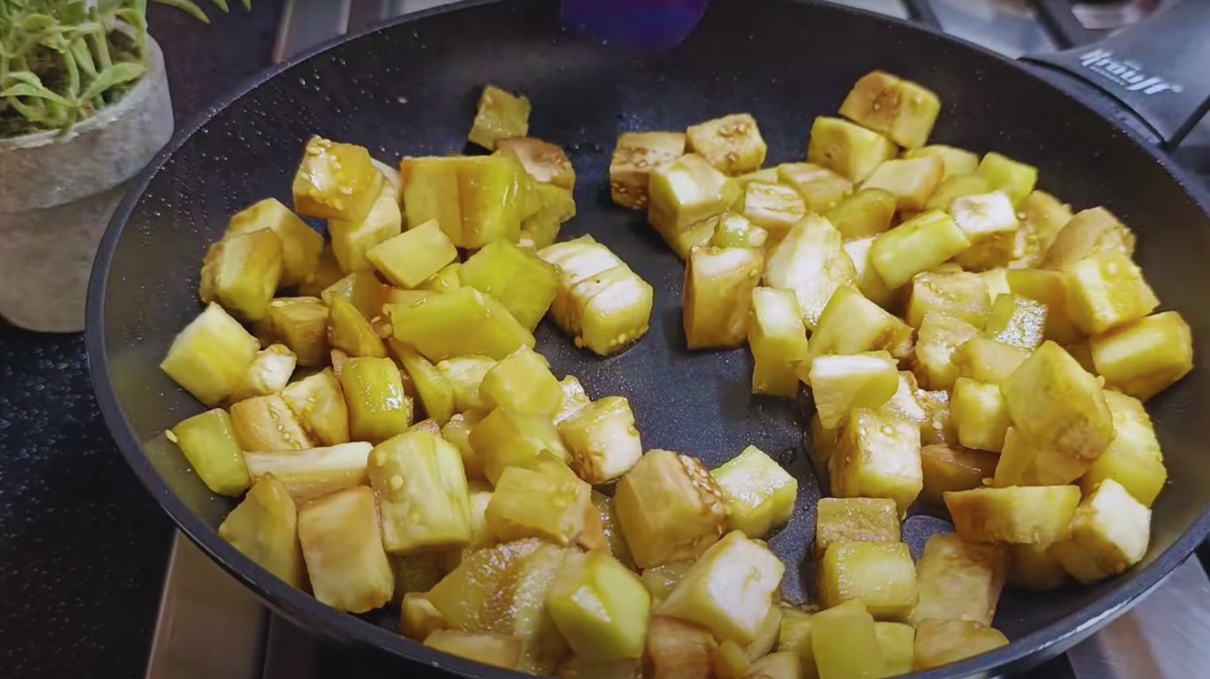 рецепт салату з баклажанами