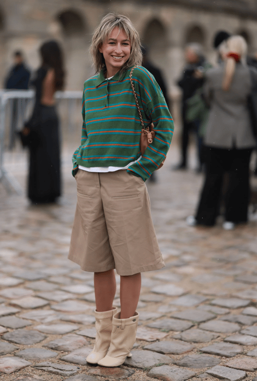 Бермуди і сорочка поло в тренді 