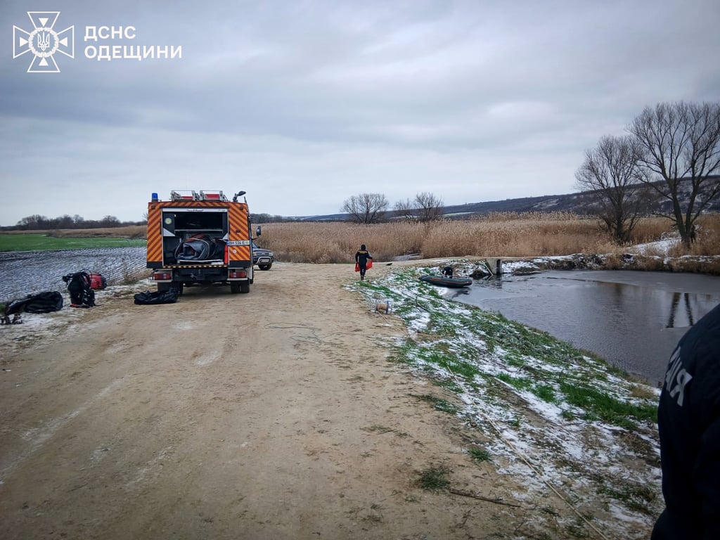 Чоловік провалився під лід 