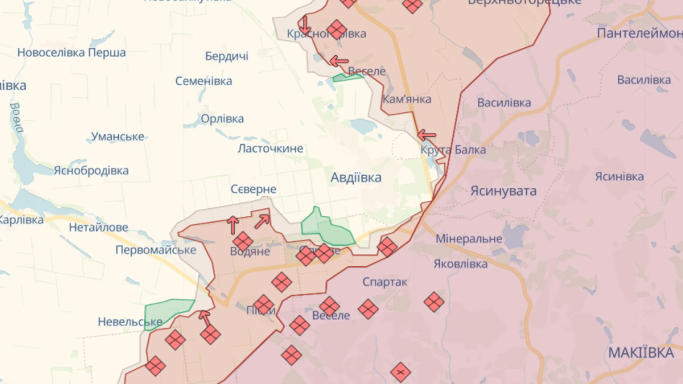 Карта боевых действий в Украине онлайн сегодня, 14.10.2023 — DeepState, Liveuamap, ISW