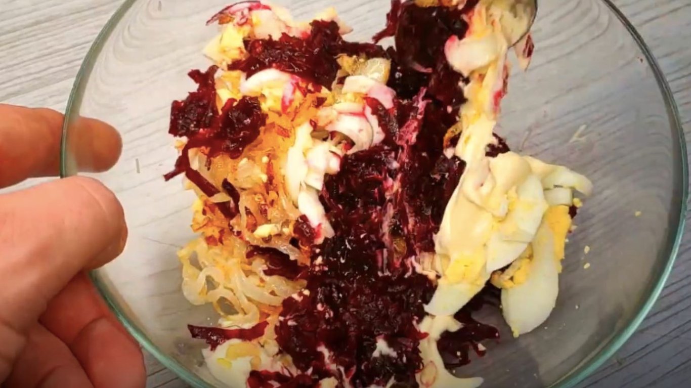 рецепт салату з буряків 