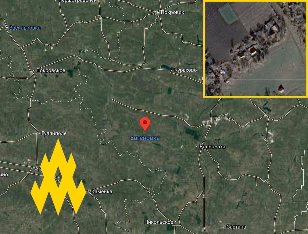 Населений пункт Євгенівка 