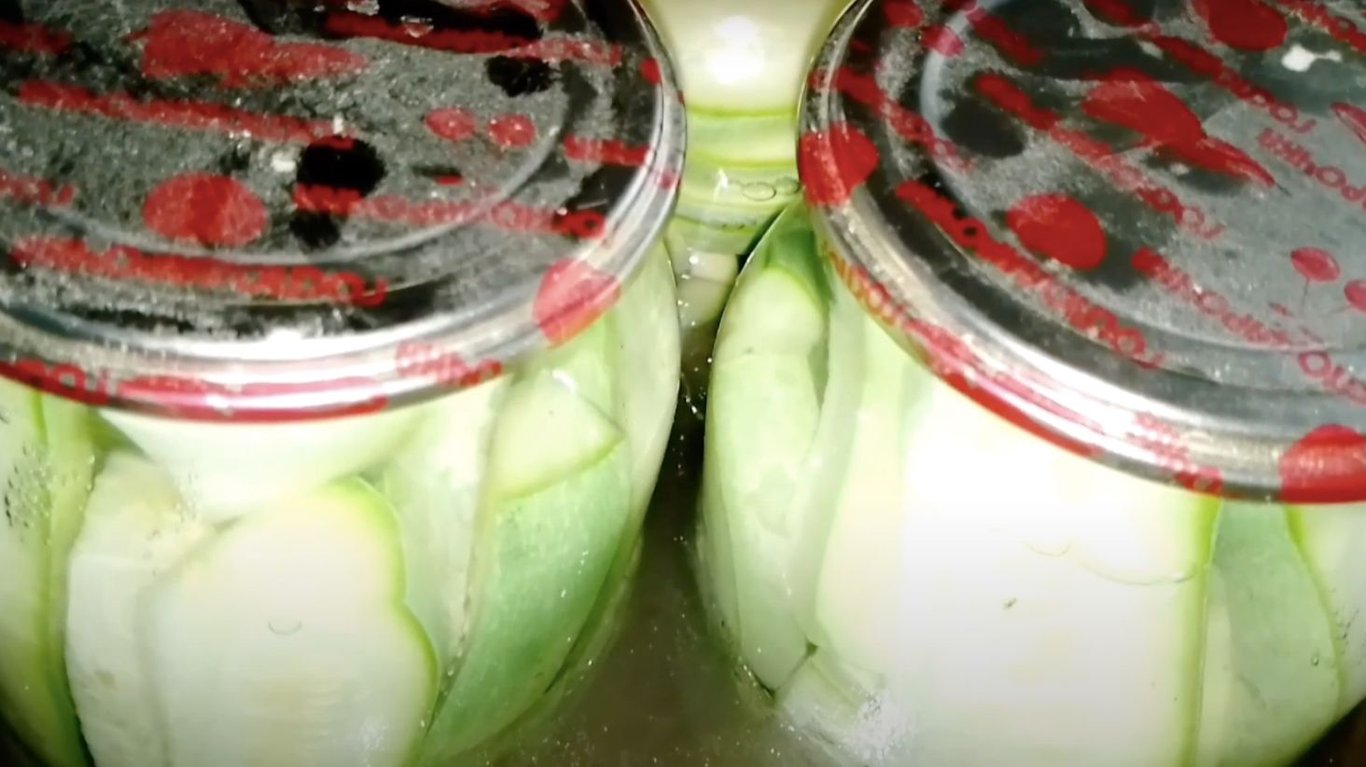 кабачки, как ананасы рецепт