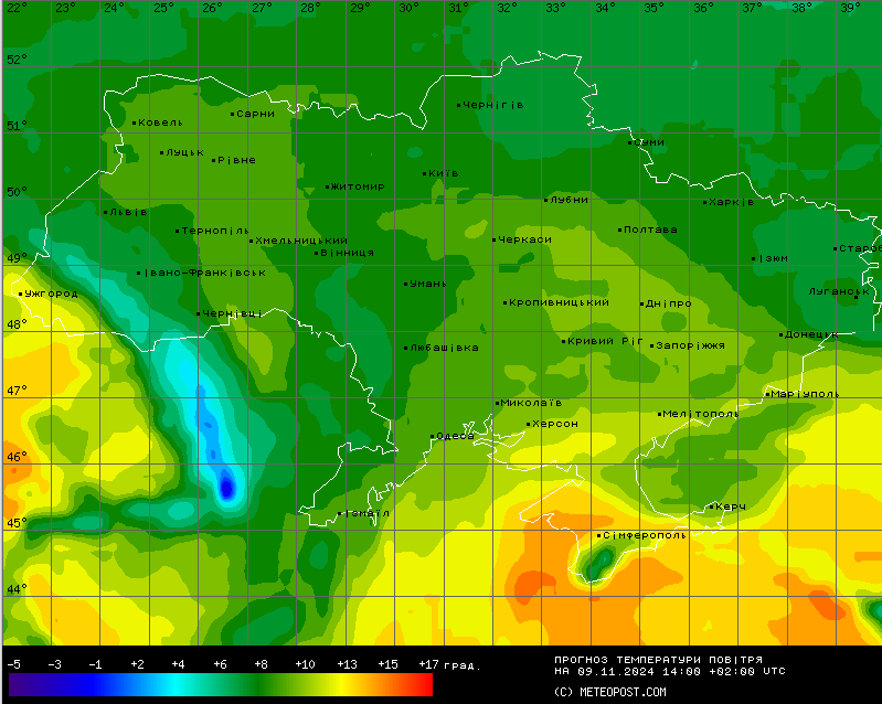 На заході та півночіі України туман — прогноз погоди на сьогодні - фото 2