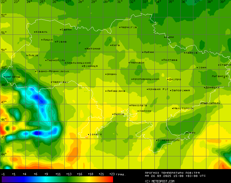 Вночі заморозки, вдень потеплішає — прогноз погоди на сьогодні - фото 2