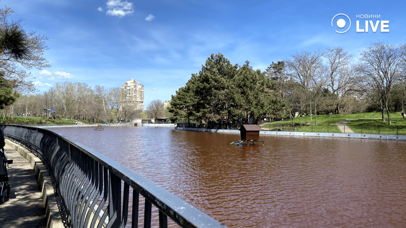 Лучше не трогать воду в парке Перемоги — в чем опасность для одесситов