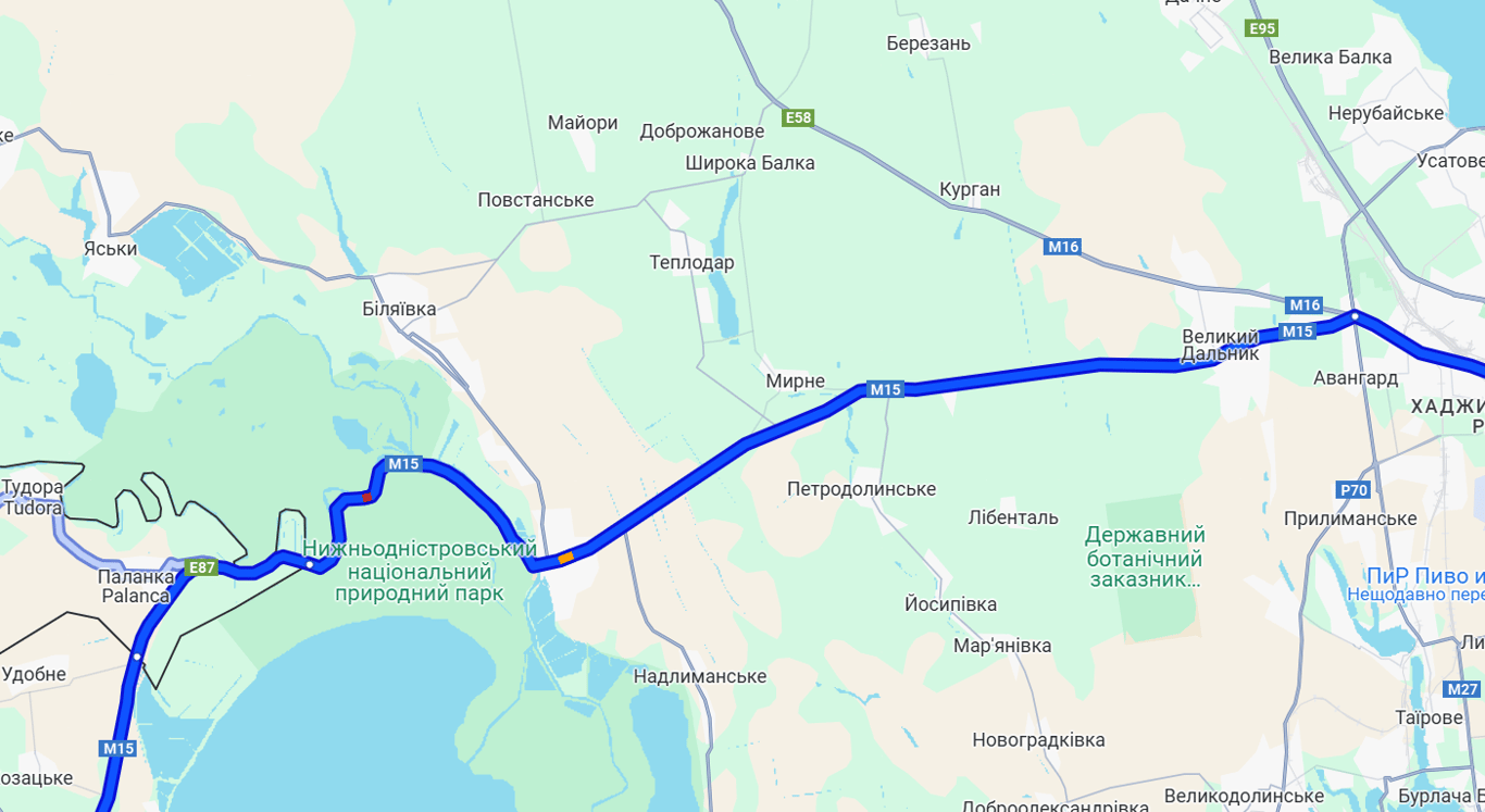 Виїзд за кордон — ситуація з заторами на трасі Одеса-Рені - фото 1