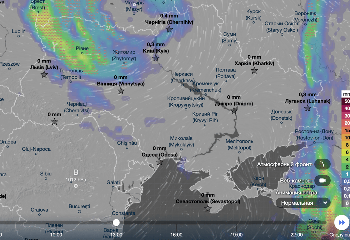 Температурна карта