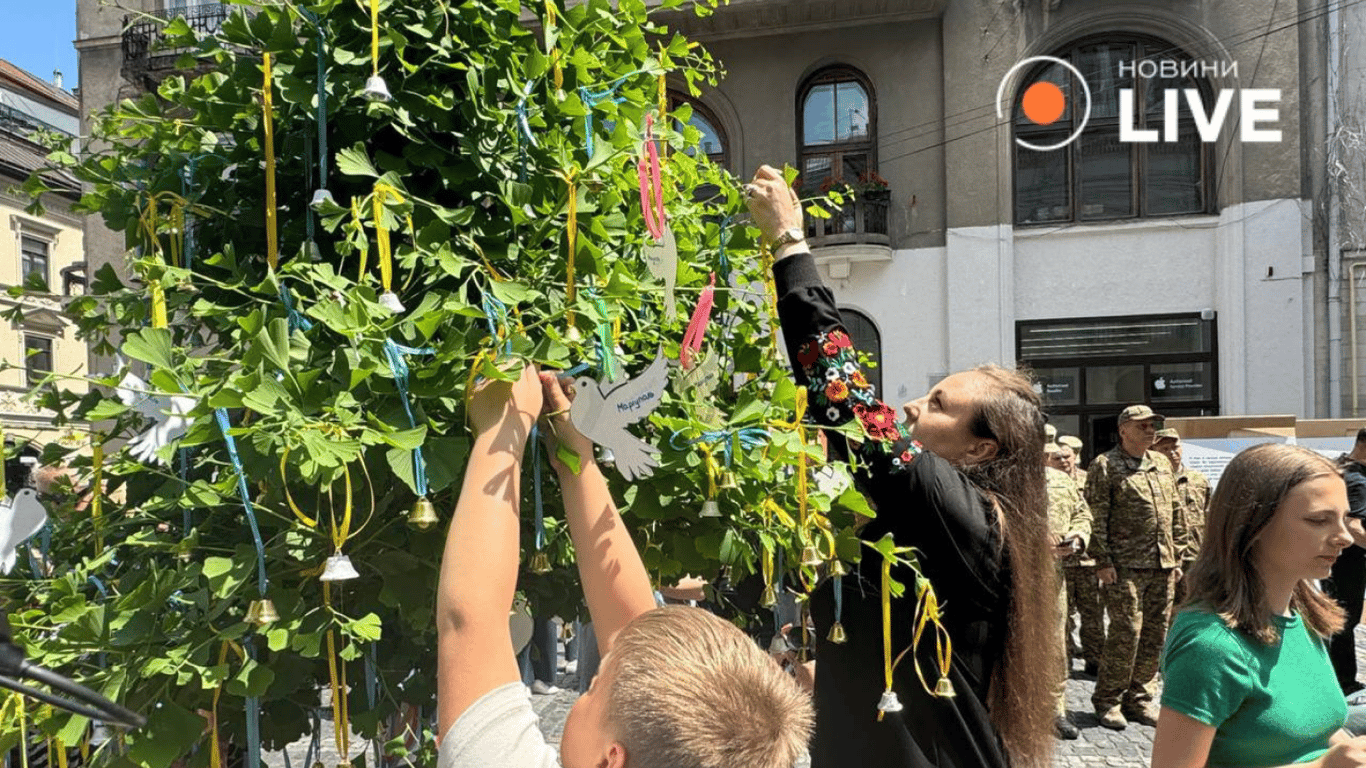У Львові вшанували пам'ять загиблих у війні дітей