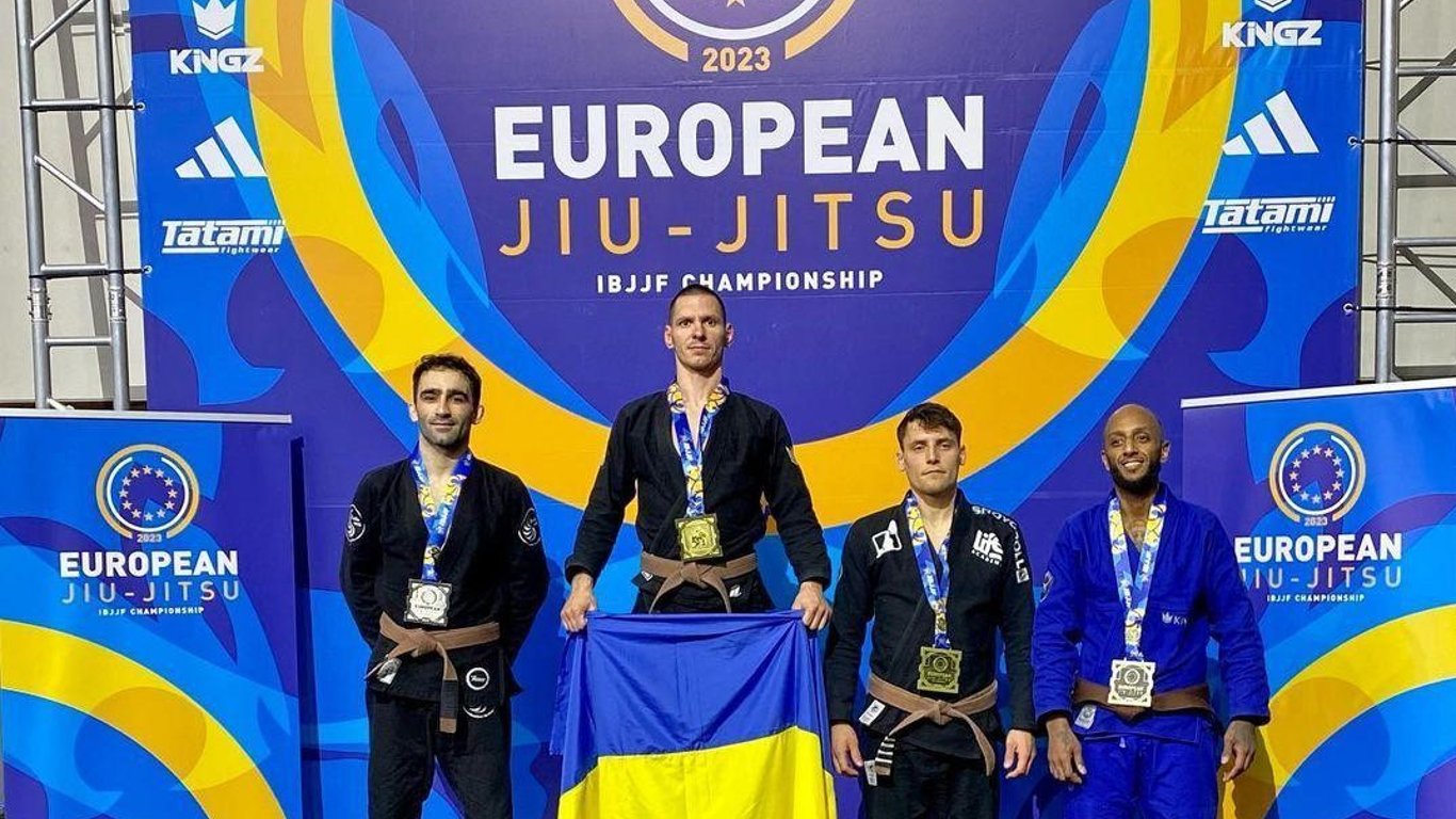 Спортсмен з Одеси став дворазовим чемпіоном Європи з джиу-джитсу
