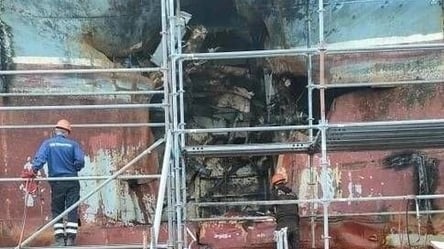В мережі з'явилося фото "Оленегорського горняка" після атаки надводним дроном - 285x160