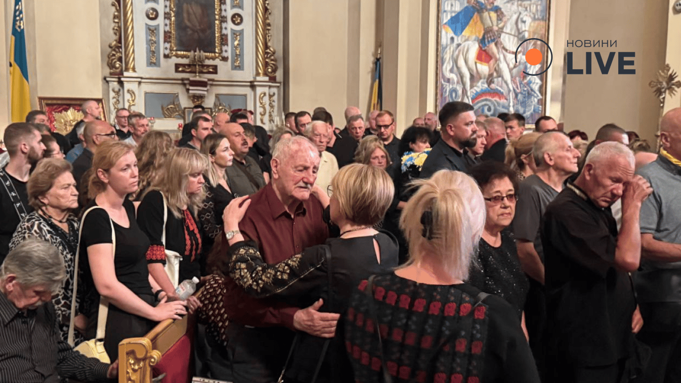 Прощання з Андрієм Парубієм у Львові