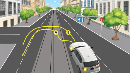 Быстрый тест ПДД — как правильно выполнить разворот - 290x160