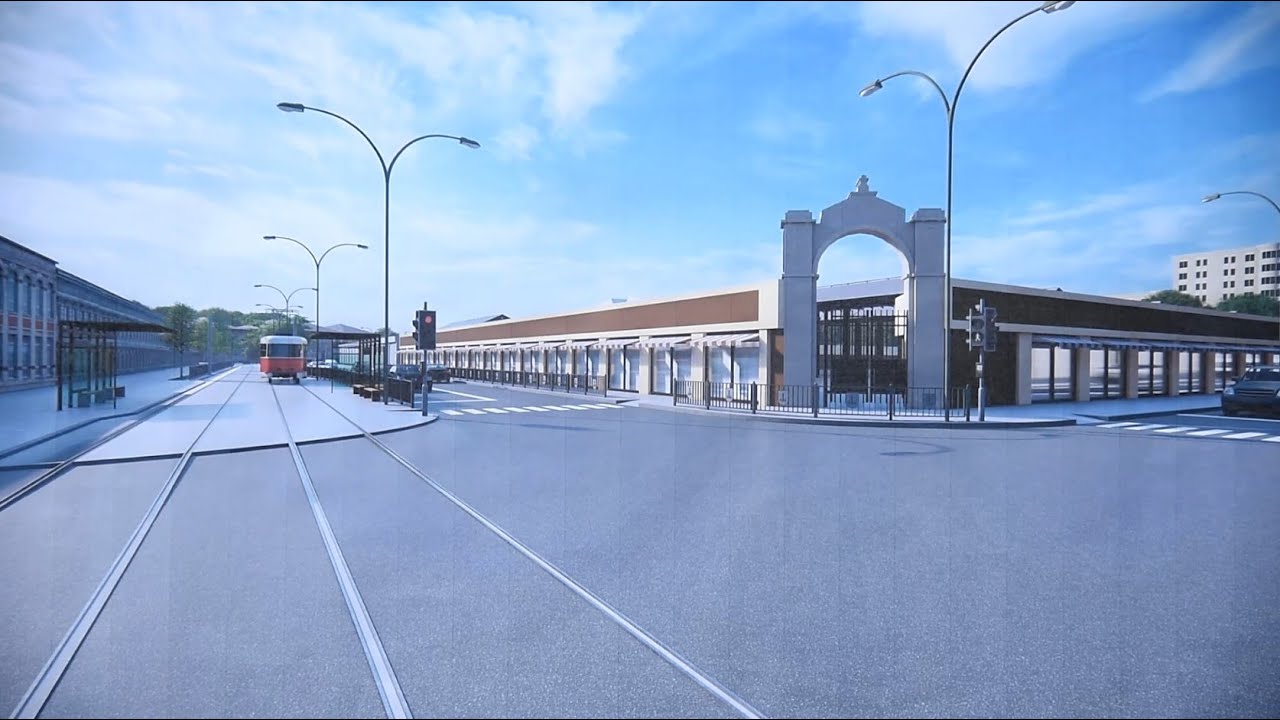 Новощіпний ряд після ремонту. Фото: скриншот з відео 