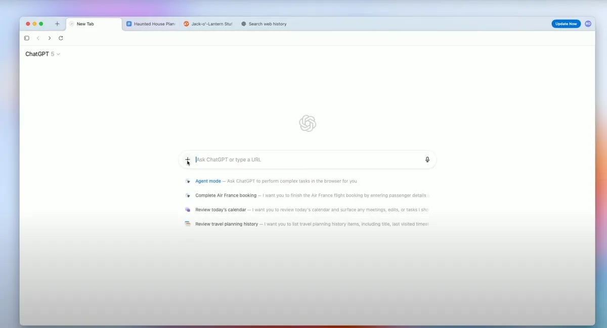 Atlas browser from OpenAI