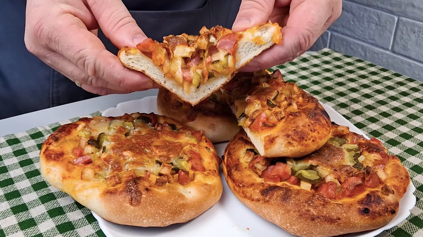 простий рецепт міні піци