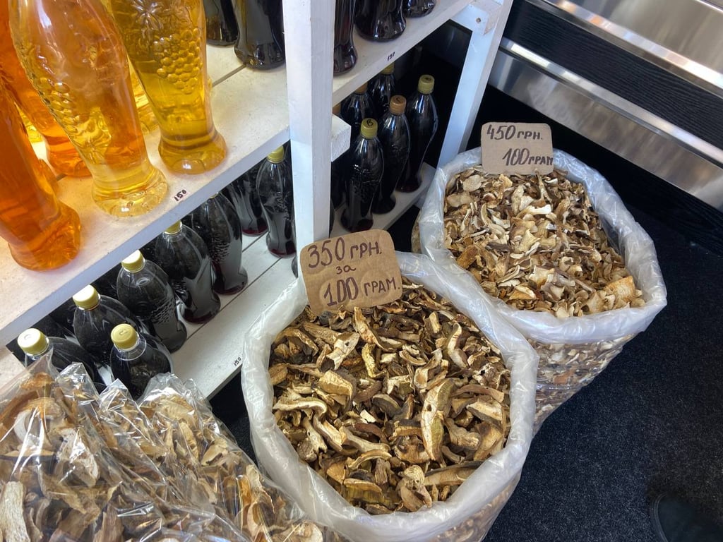 Грибы в Буковеле