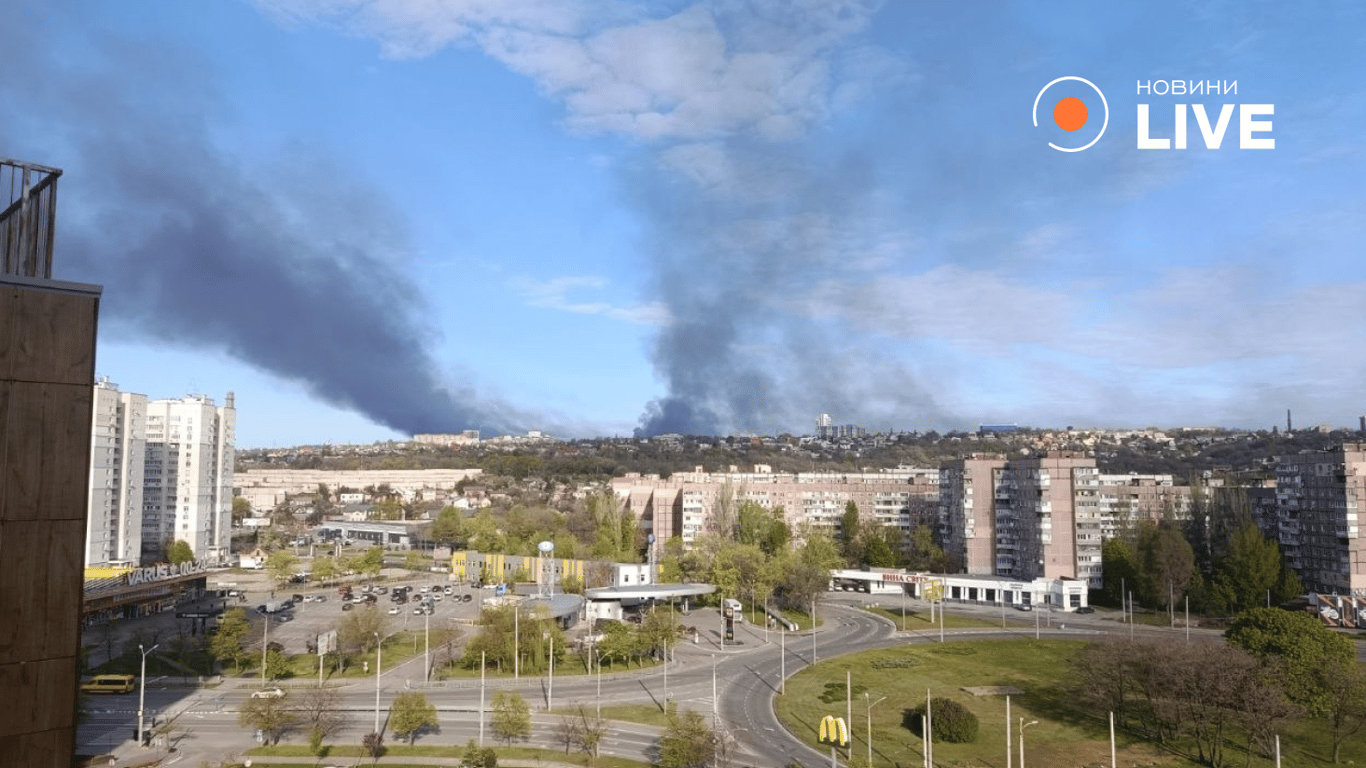 Російський обстріл Дніпра 25 квітня